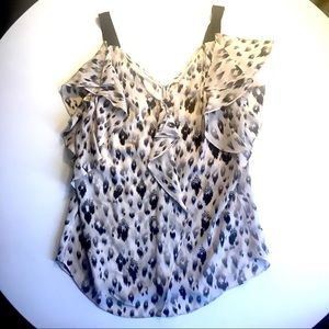 Rebecca Taylor Beaded Silk Camisole